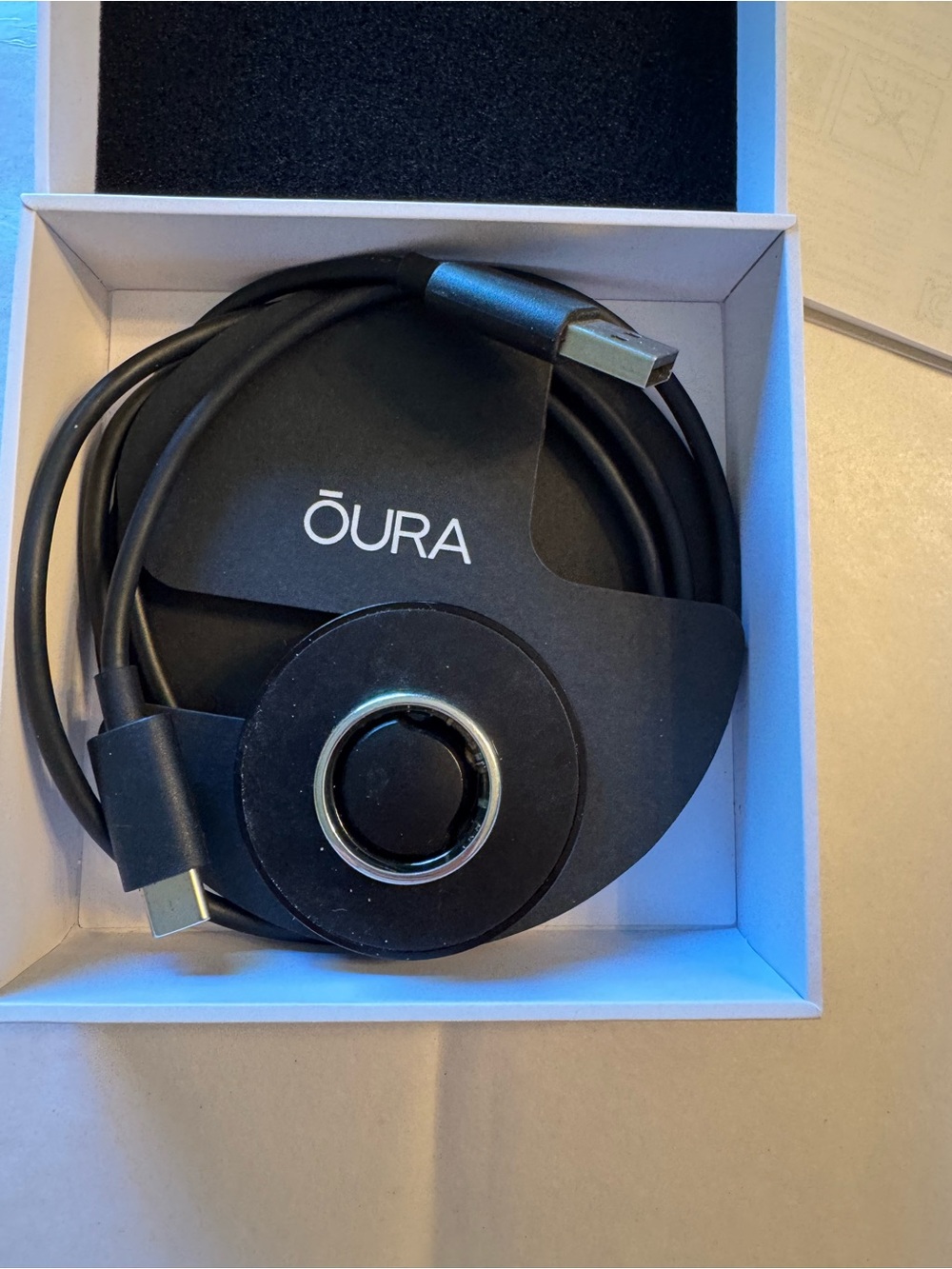 Oura Ring Silver Size 8